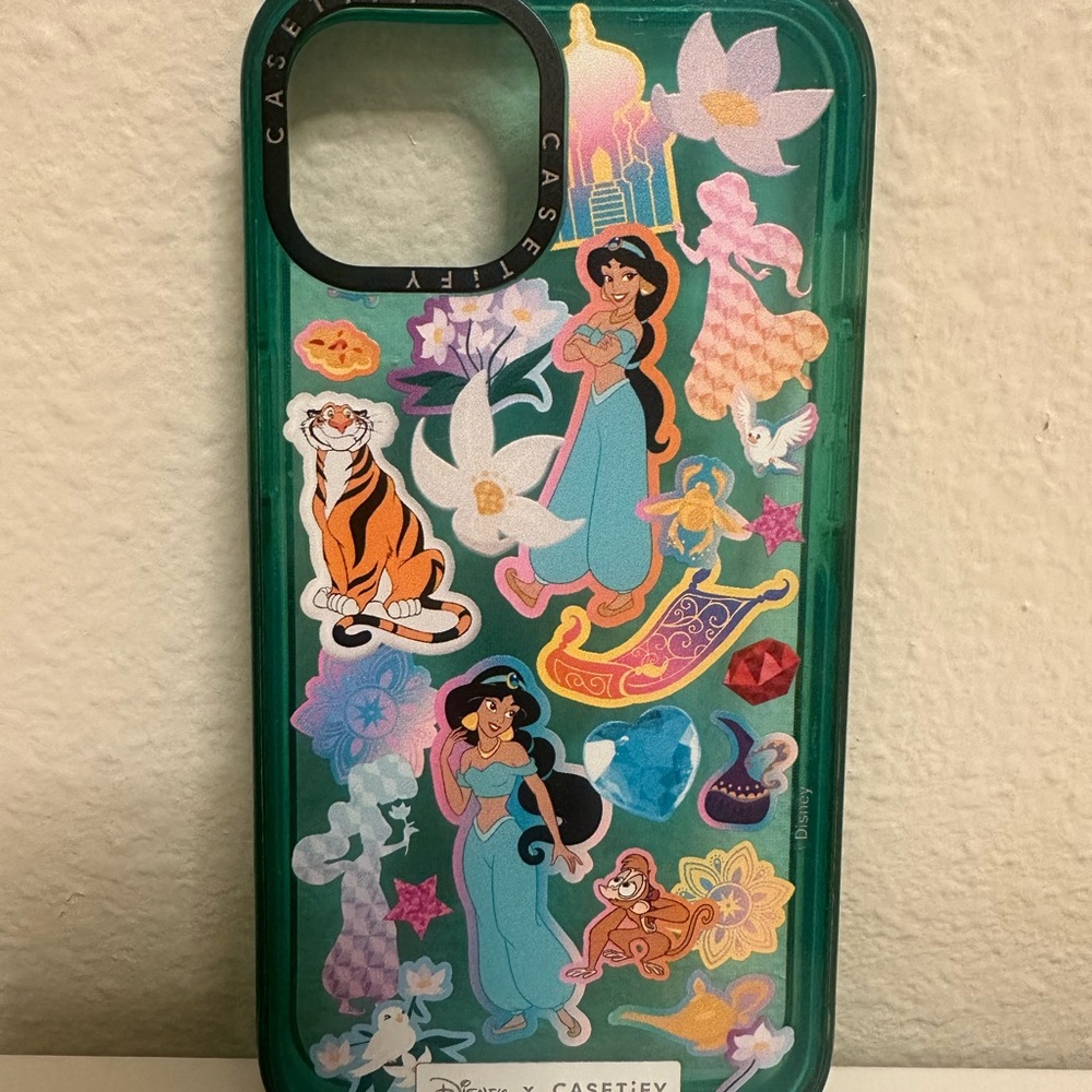 Casetify Green Jasmine Disney-Themed iPhone 13 Case